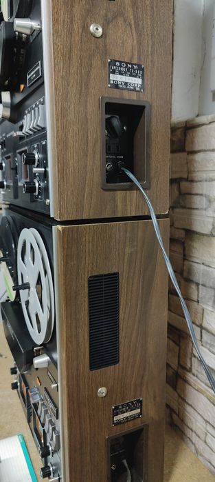 Sony TC-580 estetic impecabil,(necesită service)+bandă demo+capac praf
