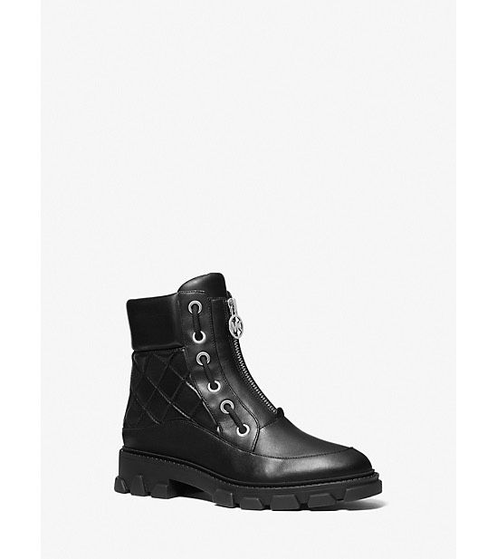 Ghete Michel Kors Piele Noi