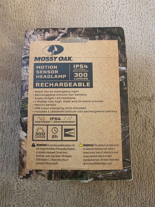 Headlamp MOSSY OAK