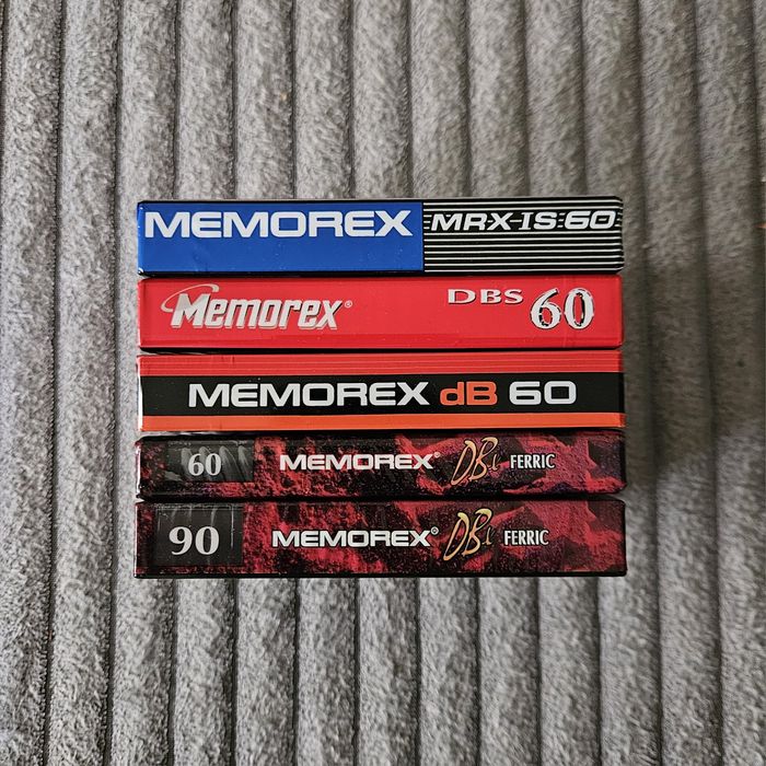 5 Casete Audio Memorex