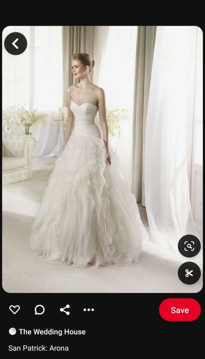 Rochie mireasa San Patrick Arina XXS-XS