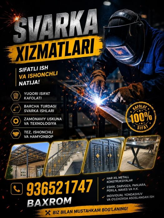 Payvandlash xizmatlari