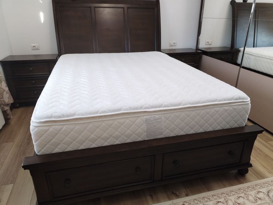 Dormitor lemn masiv Mobexpert - Nicolas