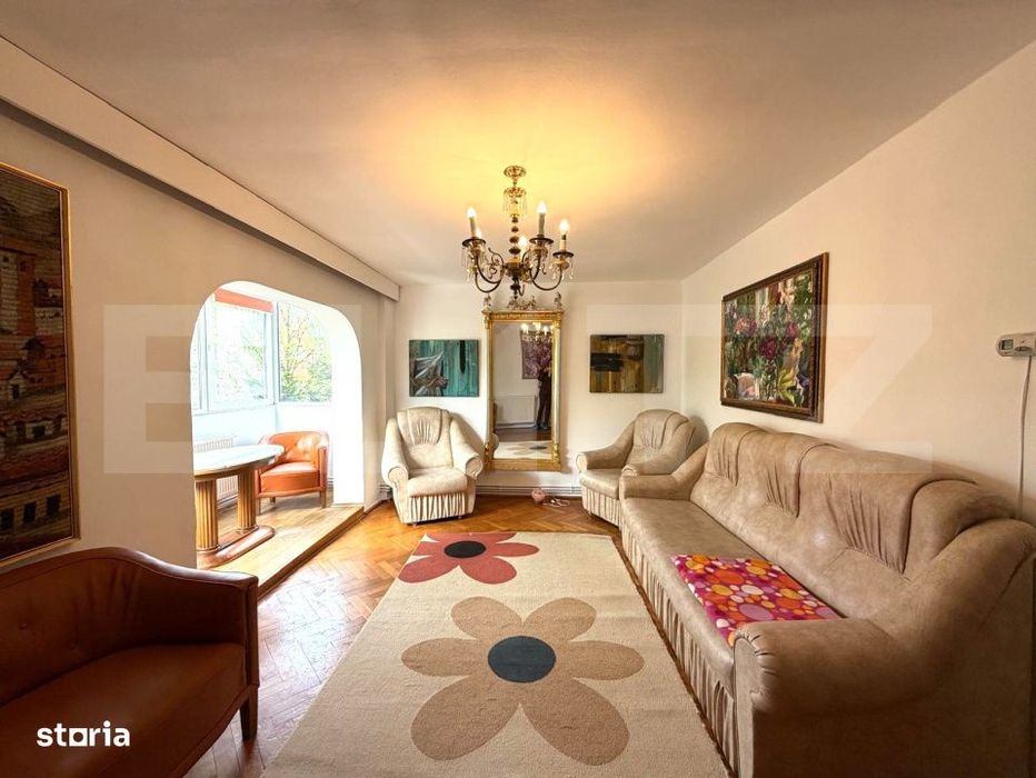 Apartament 3 camere decomandate, 80 mp, zona UMF