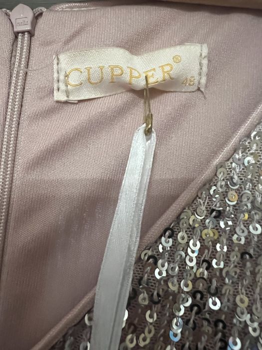 Rochie Ocazie Argintie -Marimea 48