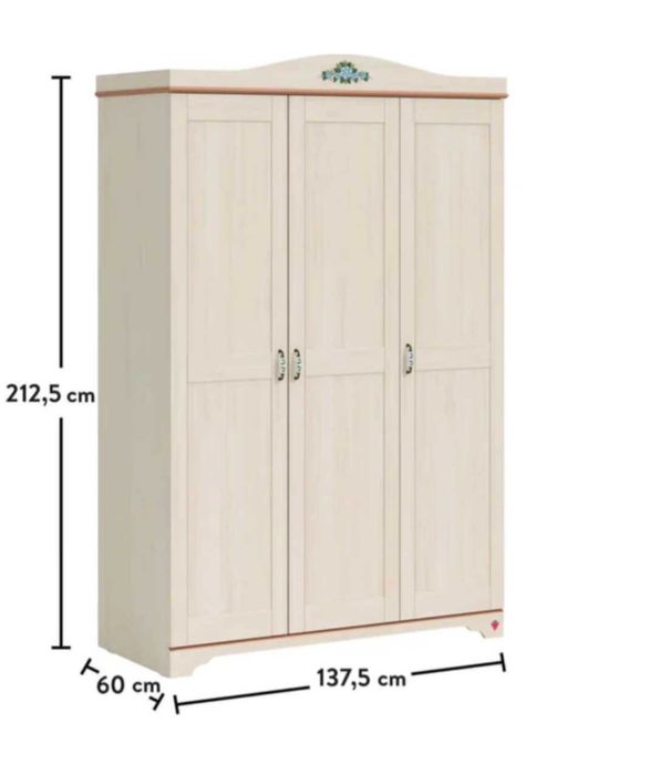 Детско легло Cilek Flora + предпазна дъска + матрак 100/200