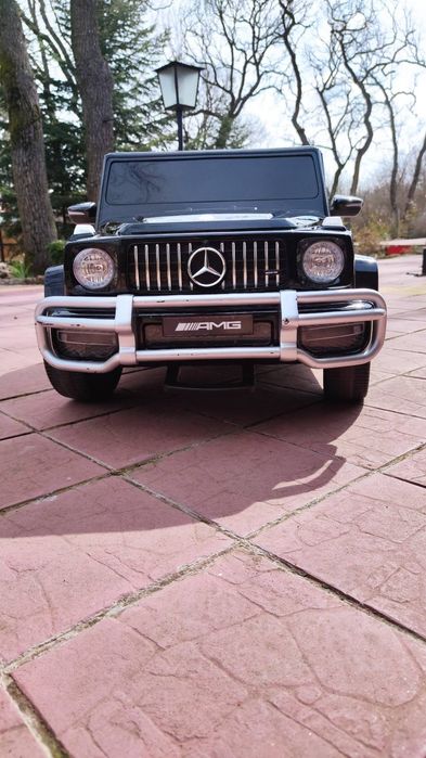 Акумулаторна двуместна кола Mercedes G Class AMG 4x4 24V
