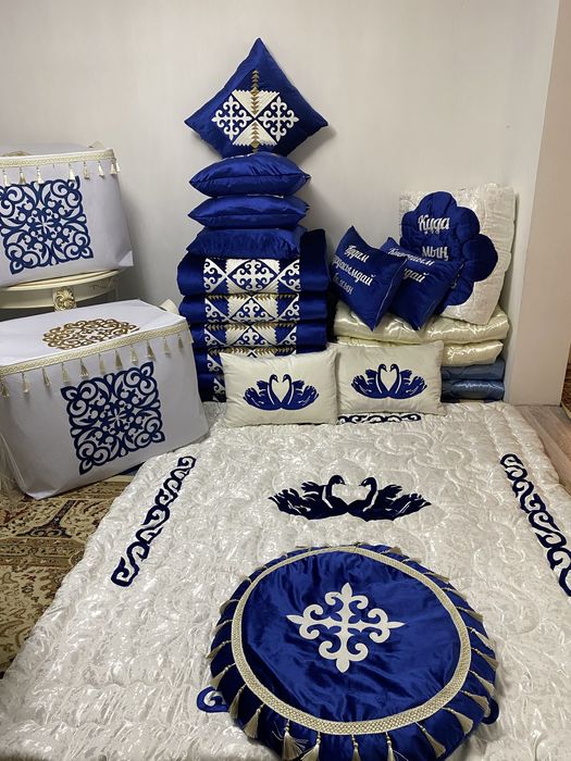 Қыз жасауы құрақ көрпе Реставрация көрпе