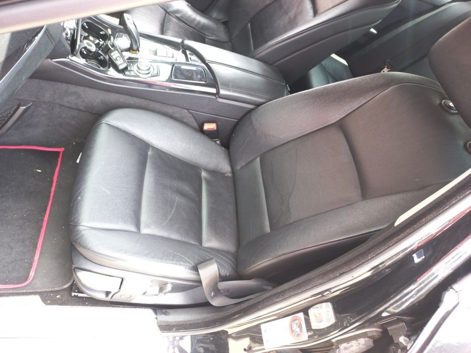 Interior piele neagra  bmw f10 incalzit fata spate