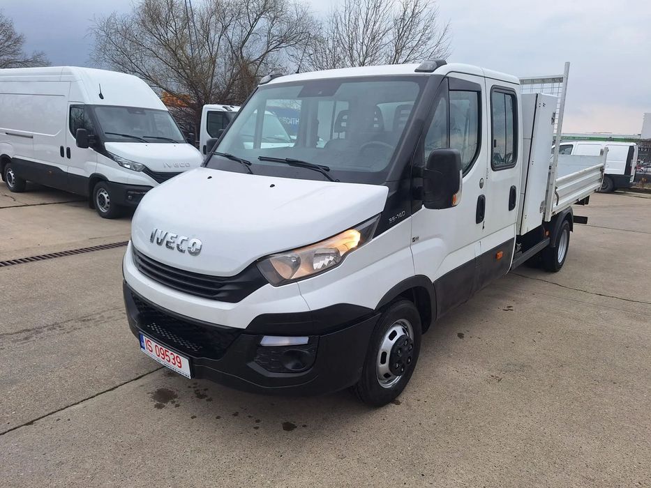 Iveco Daily 35C14  BASCULABIL 6 LOCURI IVECO DAILY cabina dubla basculabil