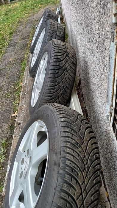 Лети джанти с зимни гуми 165/70/14 за Поло Фабия Ибиза