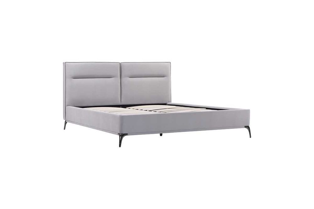 Легло Ikina – Двойно Легло с Луксозен Дизайн, Два цвята, 160x200cm