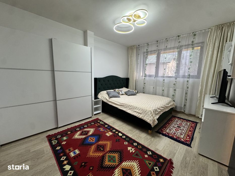 Studiu utilat si mobilat | Strada Bucuresti-Magurele | Bloc NOU ocazie