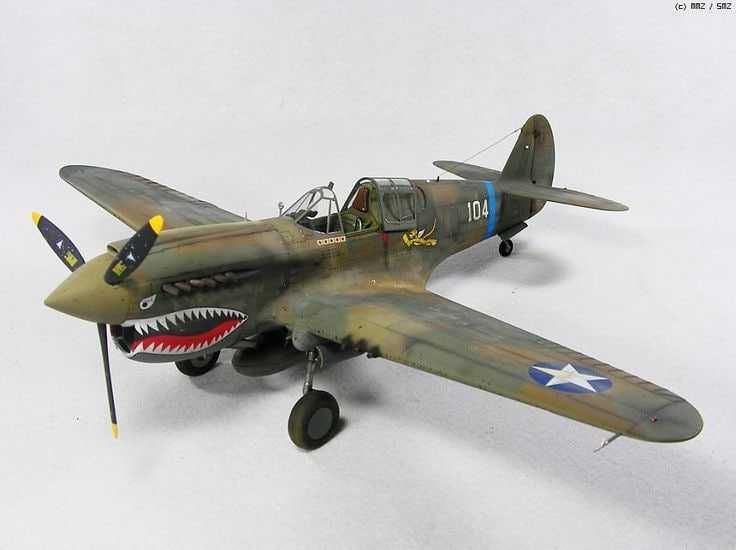 Сборная модель самолета P-40N «Уорхок» (Hasegawa, 1:72)