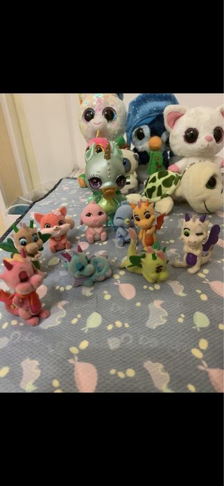 Дракончики  бархатные , Пазлы новые, 5 картинок