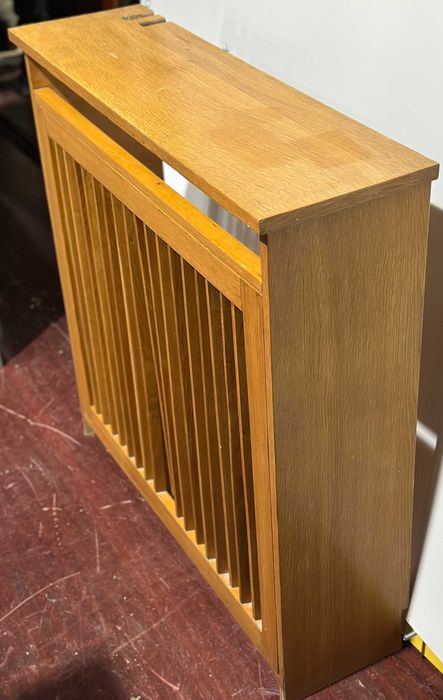 Masca de Calorifer Vintage din Lemn 84x25 cm; Panou decorativ