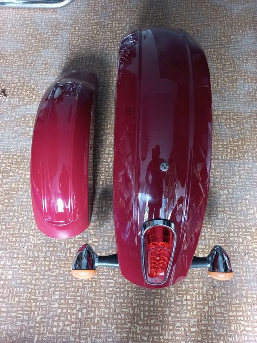 Indian Scout Преден Заден Калник Мигачи Стоп