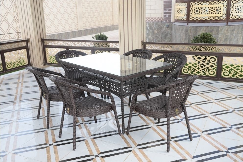 Ратанговой мебель для сада