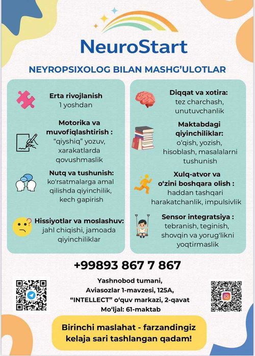 Нейроподготовка к школе | ЗРР, ЗПР, СДВГ | Раннее развитие