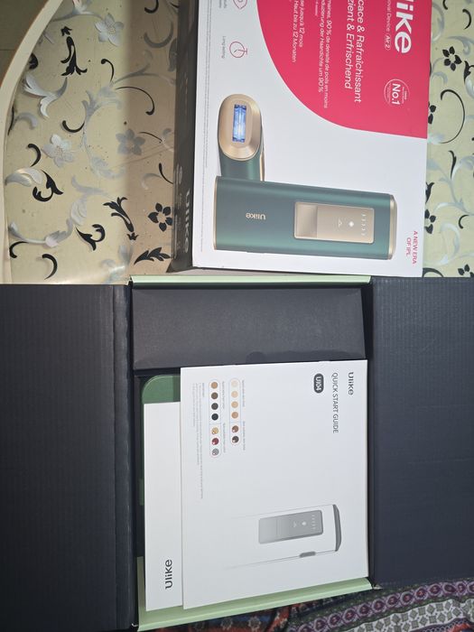 Ulike Air 2 IPL епилатор с охлаждаща технология, за тяло и лице, захра