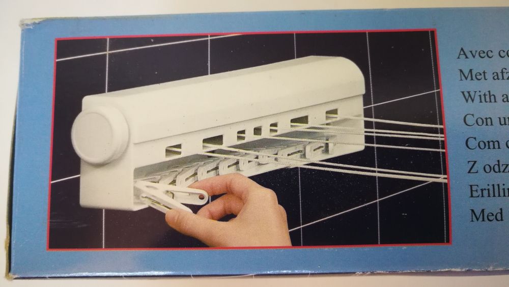 Uscător de rufe retractabil - NOU
