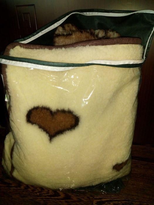 Ново одеяло от 100% мериносова вълна Woolmark/ 140/200см.