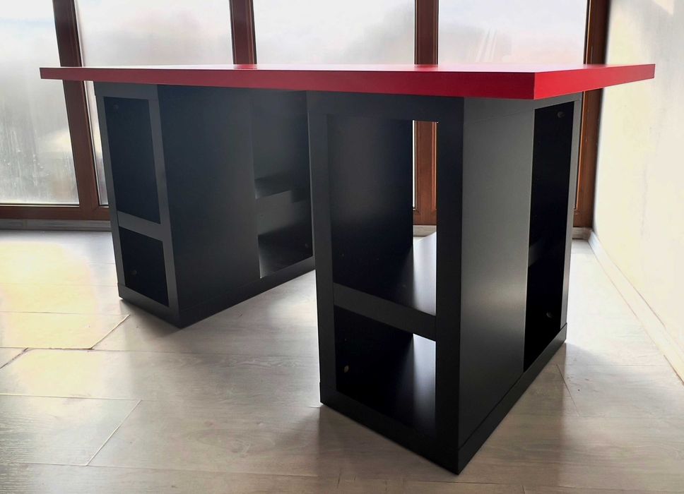 Birou IKEA VIKA ANNEFORS (corpuri) + VIKA AMON (blat) 150×75 cm. Foarte bine întreținut