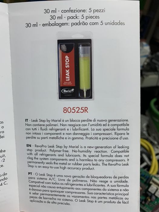 Seringa leak stop astupat pori instaltii frig ac+adaptoare nevada nou