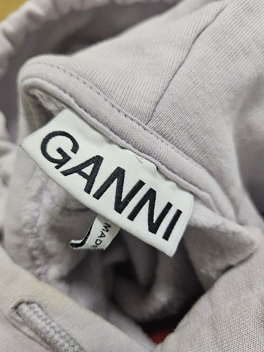 Ganni Wave Logo - суитшърт Hoodie