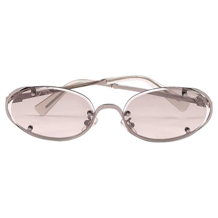 Miu Miu Oval 2027 Дамски слънчеви очила с овална форма и интересна рамка