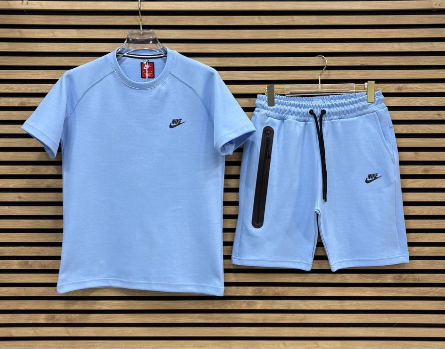 Nike / Syna World / Essentials HELLSTAR / Corteiz Летни Къси Екипи Тениска И къси панталони комплект Памук  /