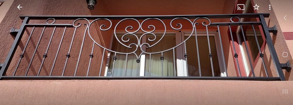 Парапети от ковано желязо