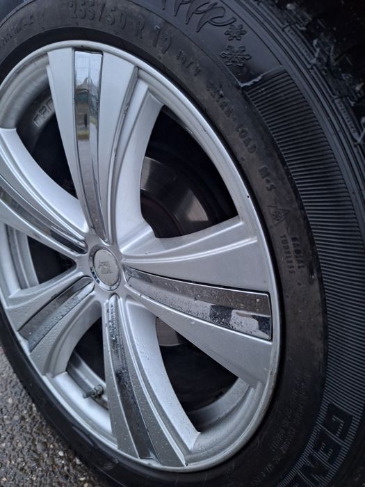 Jante aliaj 19 x 8.5J + anvelope iarna 255/50/R19