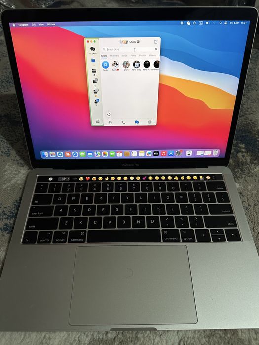 Macbook Pro touchbar 2017
