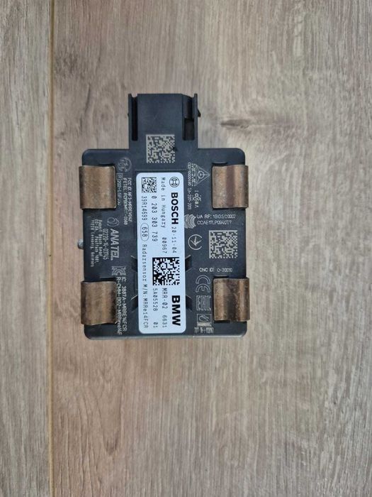 Radar distronic senzor distronic fata BMW F40 F44 G20 G28 G21 G26 G42 i3 G28 X3 G01 X4 G02 X5 G05 X6 G06 X7 G07 Z4 G29 LCI modul original OEM BMW