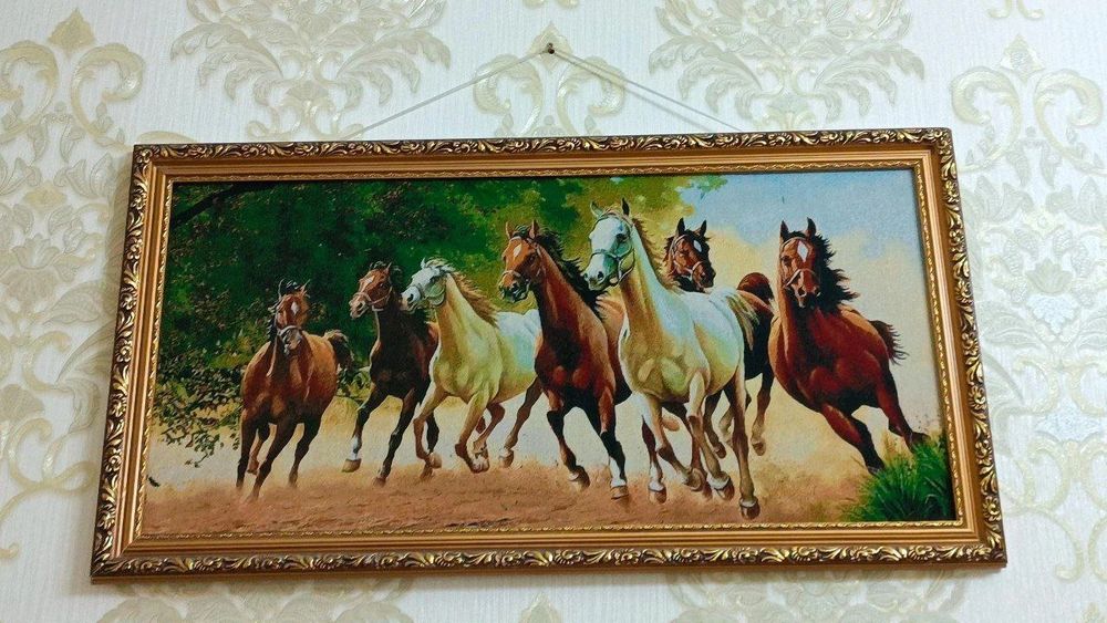 Картина с лошадями