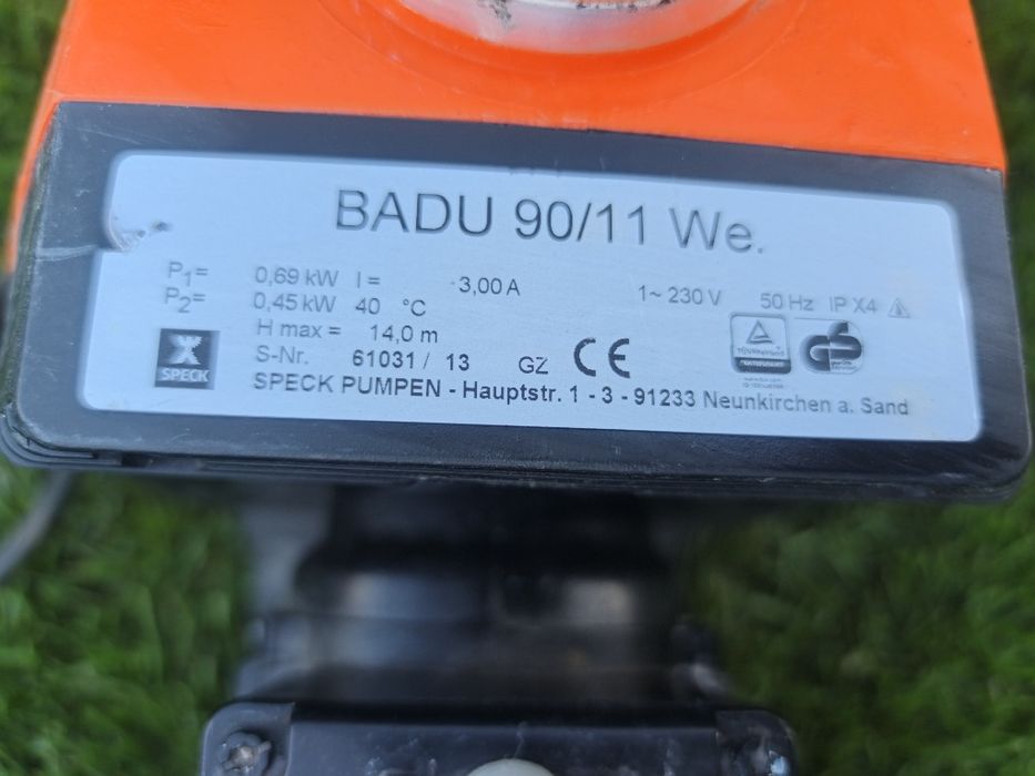Pompa recirculare apa piscina Badu 90/11 WE