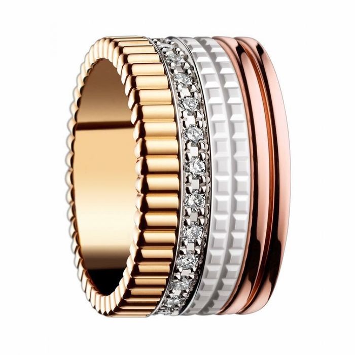 Позлатени пръстени по модел “Boucheron” 750/18K