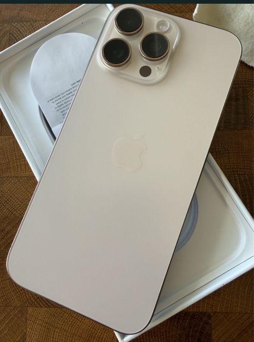 iphone 16 Pro Max 256Gb Desert Titanium Ca Nou Baterie 100%