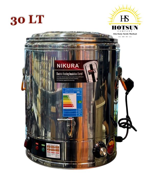 50 Л Электрический бойлер Nikura, чайник самовар термопот електр 60 80