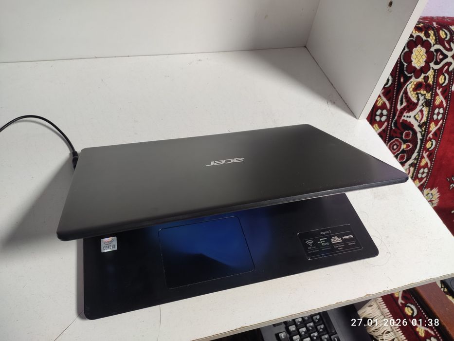 Acer Aspire 3 / Core i3 1005G1/8GB-DDR4/256GB Nvme/Батарейка 2 часа