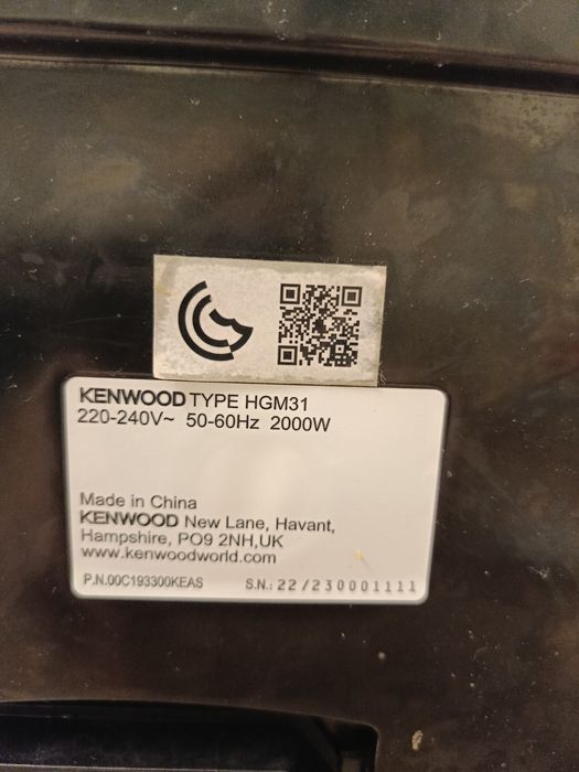 Продам контактный гриль Кенвуд (оригинал).