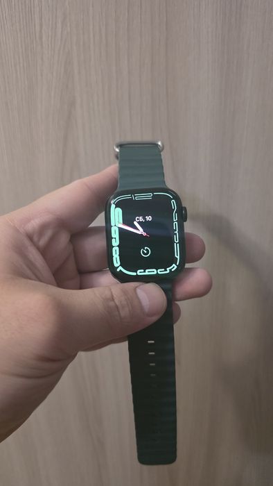 Apple watch 7 45mm green зеленые