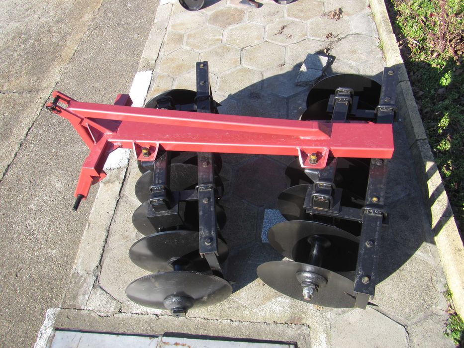 Дискова брана навесна лека V 1.20м. 2x7 диска - 390627