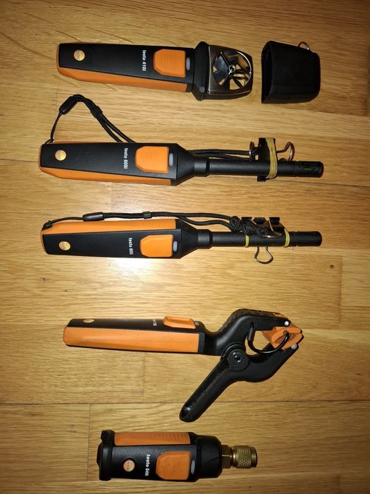 Testo Smart Probes 115i, 549i, 605i, 410i