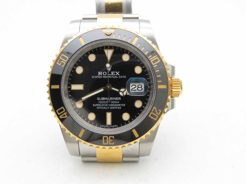 Rolex Submariner 116613LN – 40mm, Ceramic Bezel, Yellow Gold/Steel – реални снимки