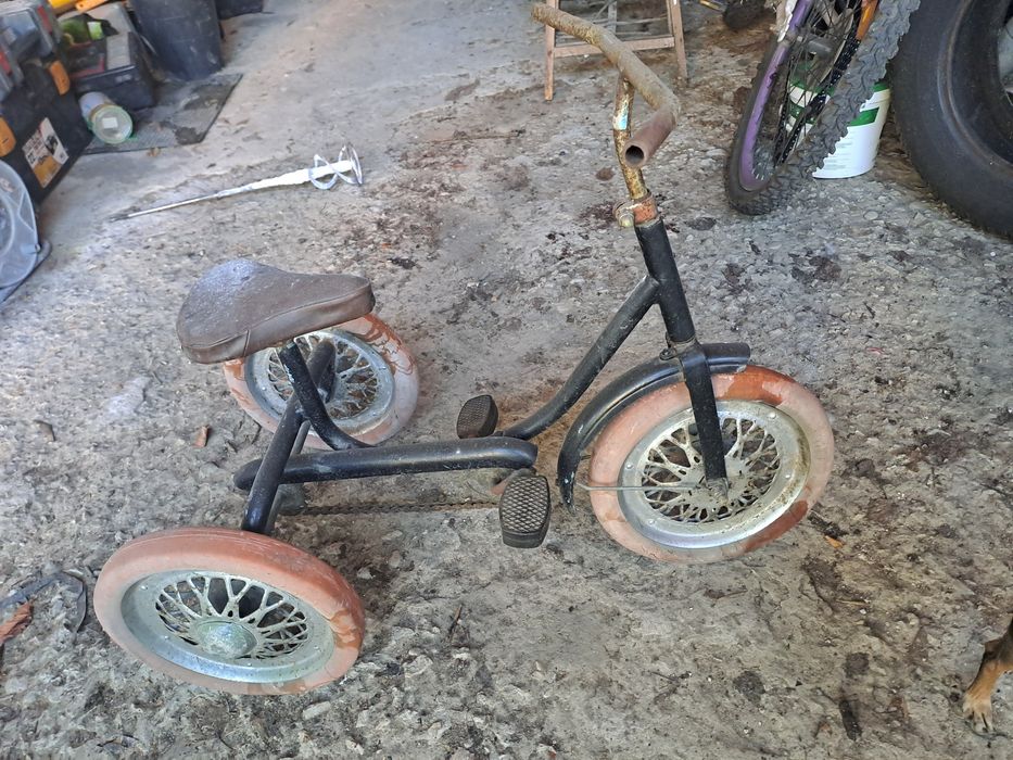 Ретро колело триколка