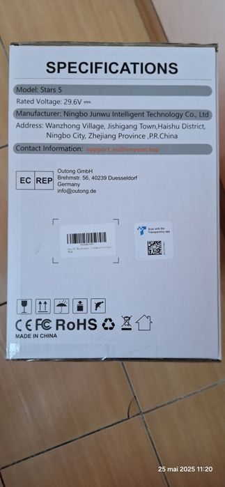 Aspirator vertical Anyson