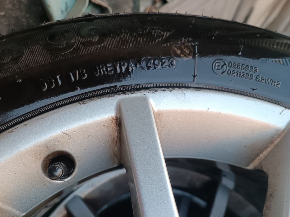 Джанти с гуми 16 цола за Saab, и Opel.