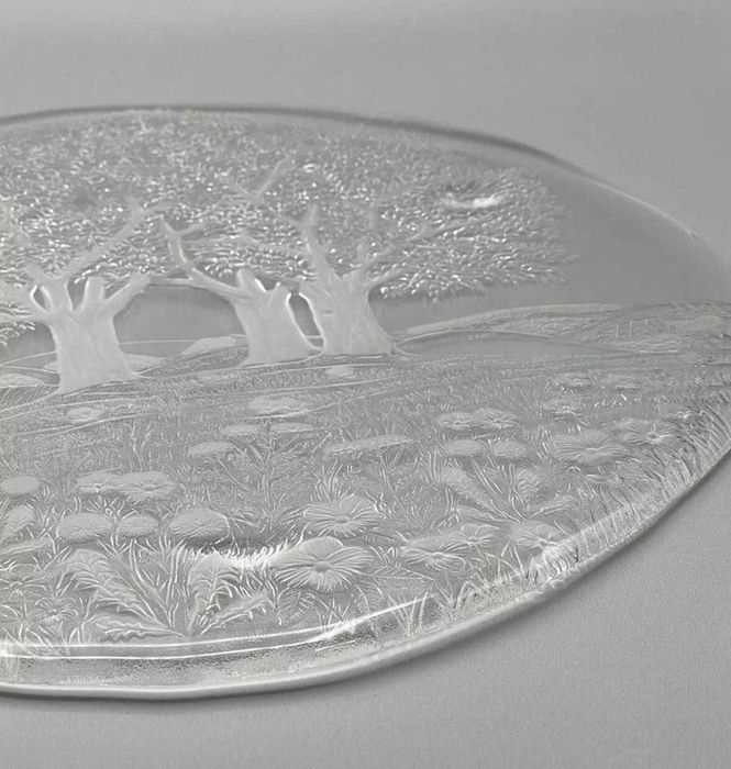 Кристален   поднос